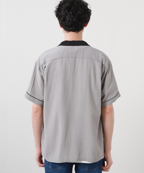 セール】STYLE EYES / PIPING RAYON ボーリングシャツ SE38833