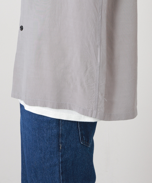 STYLE EYES（スタイルアイズ）の「STYLE EYES / PIPING RAYON ボーリングシャツ SE38833（シャツ/ブラウス・メンズ・ブラック/グレー/ピンク/グリーン・LARGE/X-LARGE）」の15枚目の写真