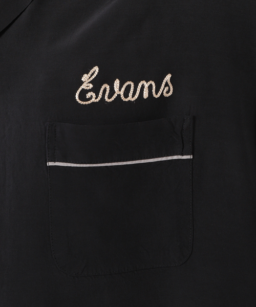 STYLE EYES（スタイルアイズ）の「STYLE EYES / PIPING RAYON ボーリングシャツ SE38833（シャツ/ブラウス・メンズ・ブラック/グレー/ピンク/グリーン・LARGE/X-LARGE）」の16枚目の写真