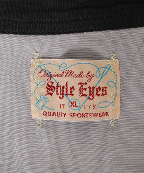 STYLE EYES（スタイルアイズ）の「STYLE EYES / PIPING RAYON ボーリングシャツ SE38833（シャツ/ブラウス・メンズ・ブラック/グレー/ピンク/グリーン・LARGE/X-LARGE）」の20枚目の写真