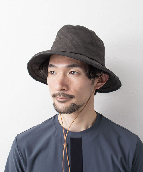 Nine Tailor(ナインテイラー)の「【Nine Tailor/ナインテーラー】Marinus Hat N-927 ハット 日除け(ハット・メンズ・チャコールグレー/グレイッシュベージュ/ライトグレー/ベージュ・FREE)」の1枚目の写真