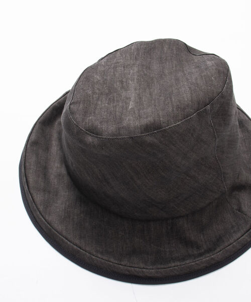 Nine Tailor(ナインテイラー)の「【Nine Tailor/ナインテーラー】Marinus Hat N-927 ハット 日除け(ハット・メンズ・チャコールグレー/グレイッシュベージュ/ライトグレー/ベージュ・FREE)」の18枚目の写真