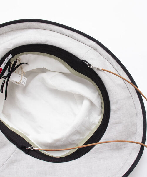 Nine Tailor(ナインテイラー)の「【Nine Tailor/ナインテーラー】Marinus Hat N-927 ハット 日除け(ハット・メンズ・チャコールグレー/グレイッシュベージュ/ライトグレー/ベージュ・FREE)」の12枚目の写真
