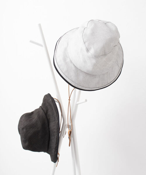 Nine Tailor(ナインテイラー)の「【Nine Tailor/ナインテーラー】Marinus Hat N-927 ハット 日除け(ハット・メンズ・チャコールグレー/グレイッシュベージュ/ライトグレー/ベージュ・FREE)」の9枚目の写真