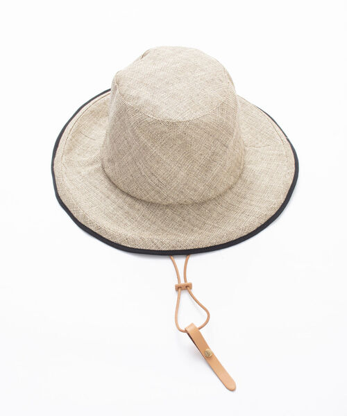 Nine Tailor(ナインテイラー)の「【Nine Tailor/ナインテーラー】Marinus Hat N-927 ハット 日除け(ハット・メンズ・チャコールグレー/グレイッシュベージュ/ライトグレー/ベージュ・FREE)」の8枚目の写真