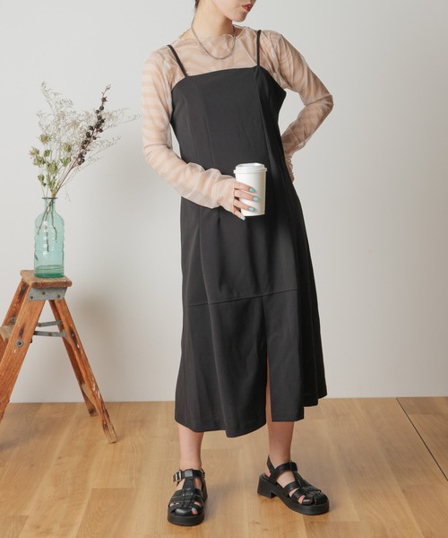 WEGO（ウィゴー）の「WEGO/ワイドスリーブシアーロンT（Tシャツ/カットソー・レディース・サックスブルー/ライム/その他1・FREE）」の12枚目の写真