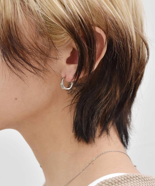 LHME（エルエイチエムイー）の「LHME ブランチピアス/サージカルステンレス316L（金属アレルギー対応）（ピアス（両耳用）・レディース・シルバー/ゴールド・ONE SIZE）」の14枚目の写真