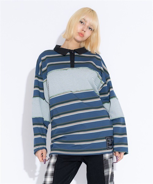 Candy Stripper（キャンディストリッパー）の「CND JUMBLE BORDER POLO