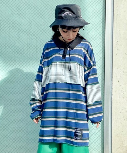 キャンディストリッパー□FREAK DOGS POLO トップス