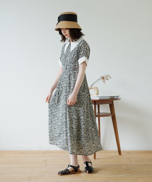 idem(イデム)の「ribbon paper hat/BIGリボンペーパーハット(ハット・レディース・ブラック/ベージュ・FREE)」の8枚目の写真