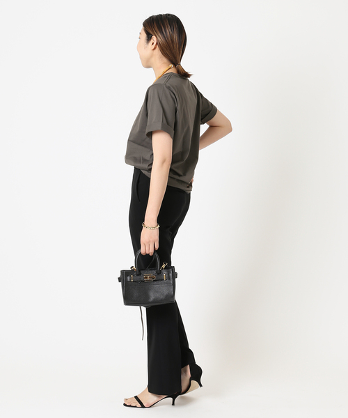 journal standard L'essage(ジャーナルスタンダードレサージュ)の「《追加》スワイーTシャツ(Tシャツ/カットソー・レディース・グリーン系その他/カーキ系/ホワイト/チャコールグレー・FREE)」の16枚目の写真