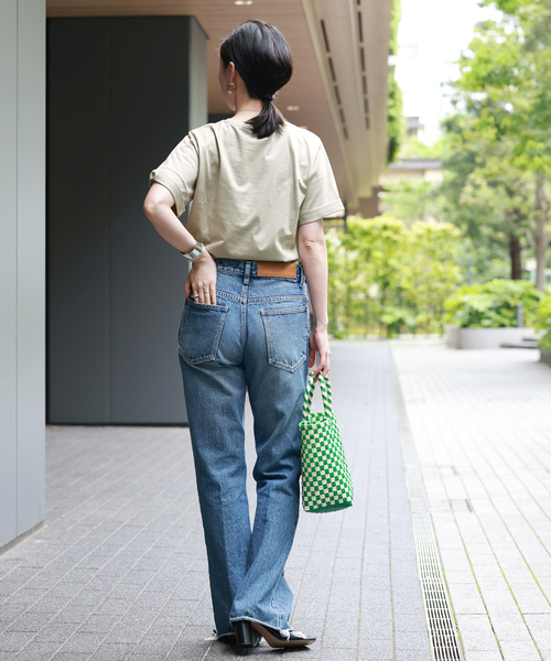 journal standard L'essage(ジャーナルスタンダードレサージュ)の「《追加》スワイーTシャツ(Tシャツ/カットソー・レディース・グリーン系その他/カーキ系/ホワイト/チャコールグレー・FREE)」の8枚目の写真