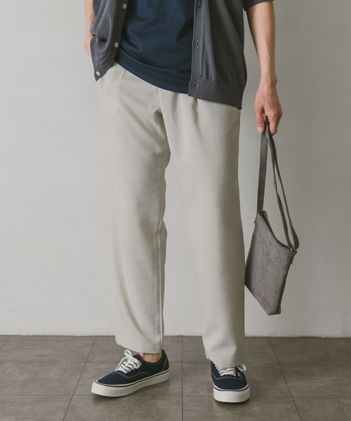 URBAN RESEARCH DOORS（アーバンリサーチドアーズ）の「リネンライクイージーパンツ（その他パンツ・メンズ・ネイビー/ホワイト系その他/カーキ/ブラウン・LARGE/MEDIUM/SMALL）」の20枚目の写真