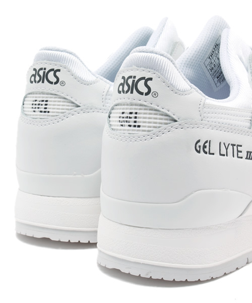 ASICS（アシックス）の「ユニセックス アシックスタイガー ゲルライト3 ホワイト ASICS TIGER GEL-LYTE 3 TH534L（スニーカー・メンズ・ホワイト・23.5cm/26.5cm/27.5cm/29cm/24.5cm/23cm/27cm/28cm/24cm/28.5cm/26cm）」の4枚目の写真