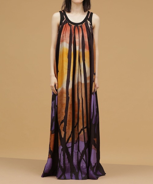 Mes Demoiselles...（メドモワゼル）の「Mes Demoiselles/マルチ柄キャミソールドレス（ワンピース・レディース・その他1・FREE）」の5枚目の写真