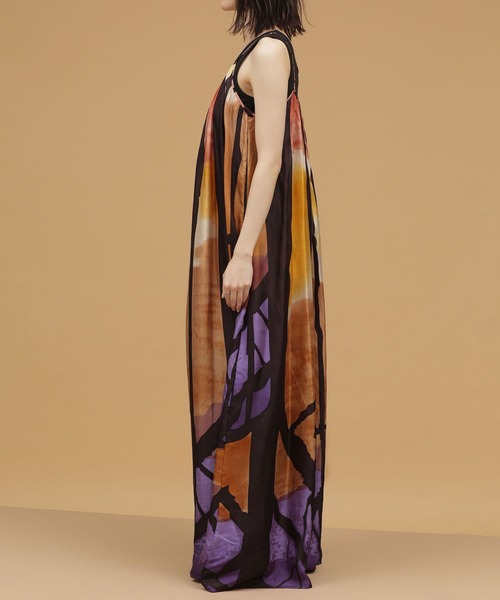 Mes Demoiselles...（メドモワゼル）の「Mes Demoiselles/マルチ柄キャミソールドレス（ワンピース・レディース・その他1・FREE）」の6枚目の写真