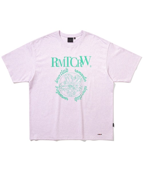 ROMANTIC CROWN(ロマンティッククラウン)の「【ROMANTIC CROWN】ROUND FLOWER TEE / ロマンティッククラウン ラウンド フラワー グラフィック Tシャツ(Tシャツ/カットソー・メンズ・ブラック/ホワイト/ライトパープル・SMALL/X-LARGE/LARGE/MEDIUM)」の22枚目の写真