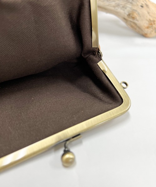 SNOOPY×OLD BETTY'S（スヌーピーカケルオールドベティーズ）の「【日本製】スヌーピー【SNOPPY】Leather Coin Purse（財布・レディース・イエロー系その他3/イエロー系その他2/キャメル/オレンジ系その他2/オレンジ系その他3/オレンジ・FREE）」の8枚目の写真