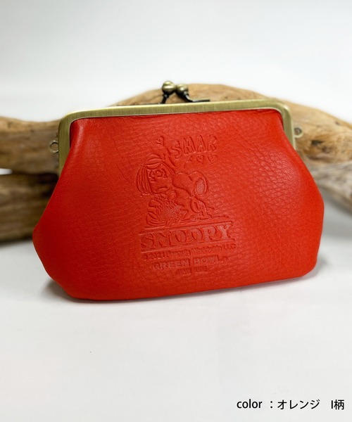 SNOOPY×OLD BETTY'S（スヌーピーカケルオールドベティーズ）の「【日本製】スヌーピー【SNOPPY】Leather Coin Purse（財布・レディース・イエロー系その他3/イエロー系その他2/キャメル/オレンジ系その他2/オレンジ系その他3/オレンジ・FREE）」の19枚目の写真