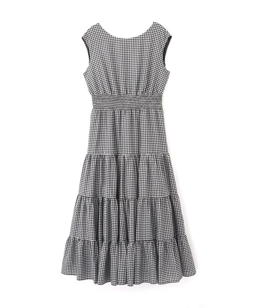 PROPORTION BODY DRESSING（プロポーションボディドレッシング）の「＜Ｅ＞前後２ｗａｙウエストシャーリングティアードマキシＯＰ / 1212247701（ワンピース・レディース・ブラック系その他/ブラウン/ブルー・MEDIUM/SMALL）」の12枚目の写真