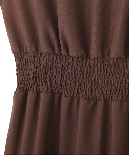 PROPORTION BODY DRESSING（プロポーションボディドレッシング）の「＜Ｅ＞前後２ｗａｙウエストシャーリングティアードマキシＯＰ / 1212247701（ワンピース・レディース・ブラック系その他/ブラウン/ブルー・MEDIUM/SMALL）」の19枚目の写真