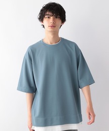 GLOBAL WORK | クルーネックレイヤード/半袖/346373(Tシャツ/カットソー)