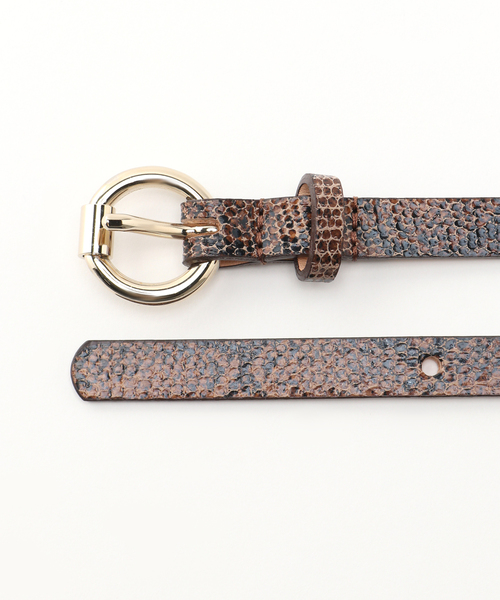 JOINT WORKS（ジョイントワークス）の「【Casselini / キャセリーニ 】 スモールリング スキニーベルト（ベルト・レディース・ブラック・FREE）」の5枚目の写真