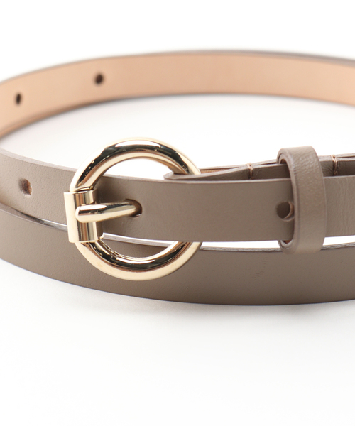 JOINT WORKS（ジョイントワークス）の「【Casselini / キャセリーニ 】 スモールリング スキニーベルト（ベルト・レディース・ブラック・FREE）」の3枚目の写真