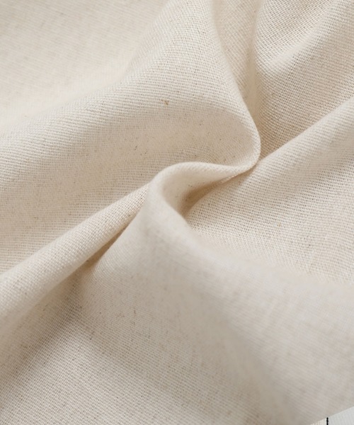 anown（アノン）の「コットンリネンワイドパンツ（その他パンツ・レディース・ブラック/ナチュラル・M）」の13枚目の写真