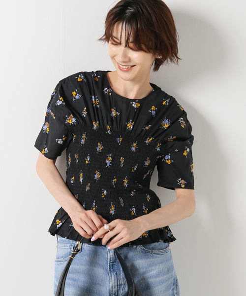 Baum Baum Und Pferdgarten バウム ヘルガーデン フラワーブラウス シャツ ブラウス Iena イエナ のファッション