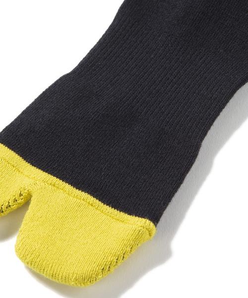 narifuri（ナリフリ）の「サイクルソックス（ソックス/靴下・メンズ・ホワイト/ブラック/ネイビー/ピンク/イエロー・25-27CM）」の14枚目の写真
