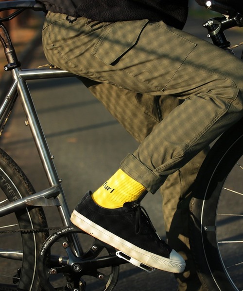 narifuri（ナリフリ）の「サイクルソックス（ソックス/靴下・メンズ・ホワイト/ブラック/ネイビー/ピンク/イエロー・25-27CM）」の13枚目の写真