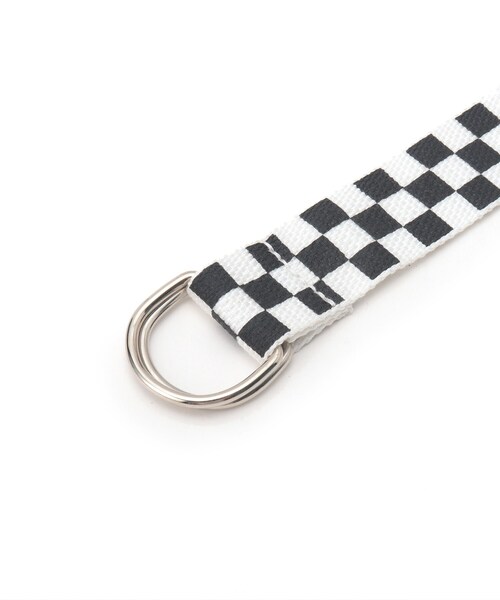 PINK-latte（ピンクラテ）の「ワンポイントロゴ Dカンベルト（ベルト・キッズ・ブラック系/サックスブルー/ブラック・00）」の5枚目の写真