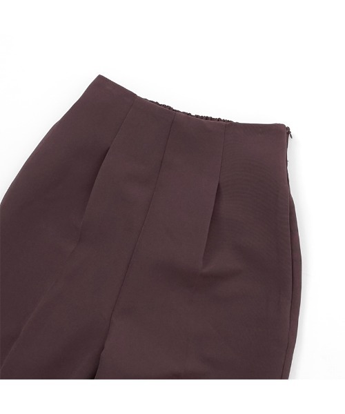 flower(フラワー)の「タックハイウエストテーパードパンツ(その他パンツ・レディース・ピンク/ブラウン・FREE)」の14枚目の写真