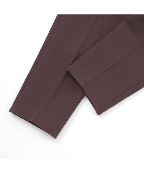 flower(フラワー)の「タックハイウエストテーパードパンツ(その他パンツ・レディース・ピンク/ブラウン・FREE)」の12枚目の写真