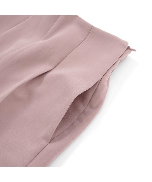 flower(フラワー)の「タックハイウエストテーパードパンツ(その他パンツ・レディース・ピンク/ブラウン・FREE)」の6枚目の写真