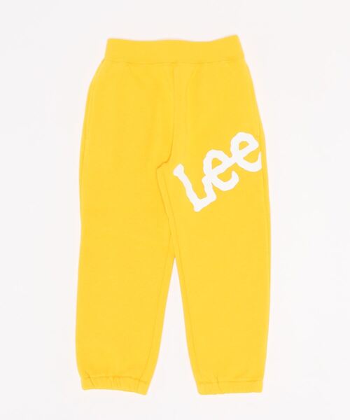 Lee（リー）の「【110-150cm】【セットアップ商品】キッズ ビッグロゴスウェットパンツ（スウェットパンツ・キッズ・オレンジ/ブルー/グレー/ブラック/レッド/ピンク/イエロー/グリーン/パープル・140/130/110/150/120）」の7枚目の写真