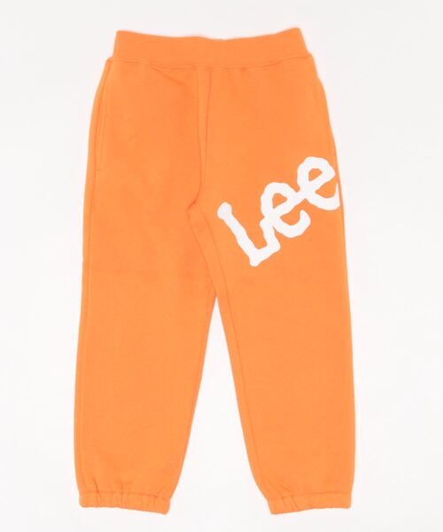 Lee（リー）の「【110-150cm】【セットアップ商品】キッズ ビッグロゴスウェットパンツ（スウェットパンツ・キッズ・オレンジ/ブルー/グレー/ブラック/レッド/ピンク/イエロー/グリーン/パープル・140/130/110/150/120）」の9枚目の写真