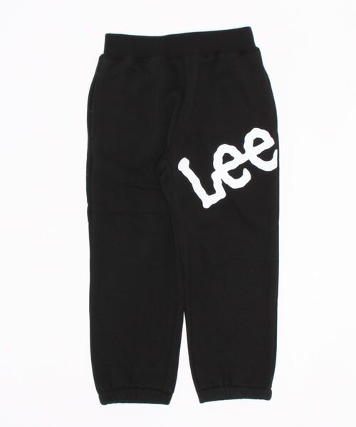 Lee（リー）の「【110-150cm】【セットアップ商品】キッズ ビッグロゴスウェットパンツ（スウェットパンツ・キッズ・オレンジ/ブルー/グレー/ブラック/レッド/ピンク/イエロー/グリーン/パープル・140/130/110/150/120）」の2枚目の写真