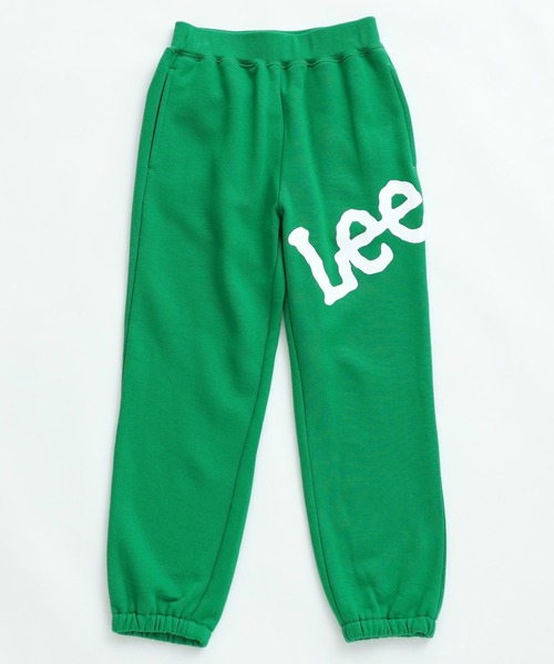 Lee（リー）の「【110-150cm】【セットアップ商品】キッズ ビッグロゴスウェットパンツ（スウェットパンツ・キッズ・オレンジ/ブルー/グレー/ブラック/レッド/ピンク/イエロー/グリーン/パープル・140/130/110/150/120）」の4枚目の写真