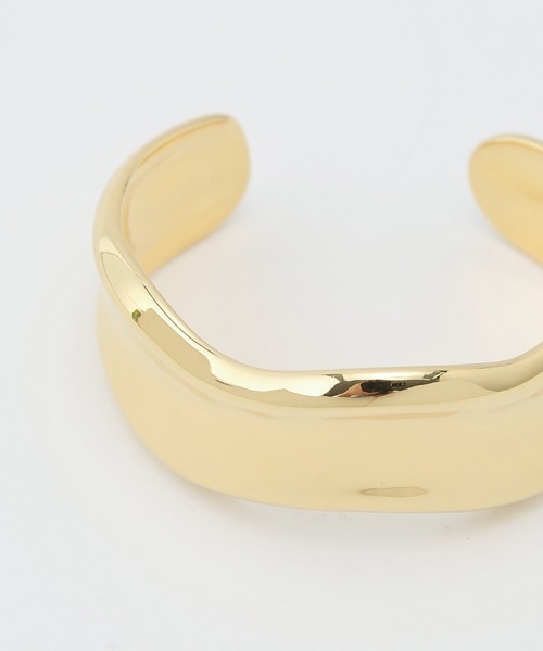 ROPE'（ロペ）の「ニュアンスメタルバングル（バングル/リストバンド・レディース・シルバー/ゴールド・FREE）」の7枚目の写真