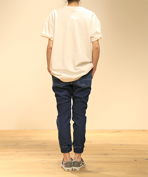 Champion（チャンピオン）の「3-STYLE VINTAGE TEE (Champion)（Tシャツ/カットソー・レディース・ネイビー/チャコールグレー/オフホワイト・LARGE/SMALL/MEDIUM）」の19枚目の写真
