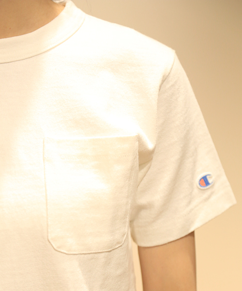 Champion（チャンピオン）の「3-STYLE VINTAGE TEE (Champion)（Tシャツ/カットソー・レディース・ネイビー/チャコールグレー/オフホワイト・LARGE/SMALL/MEDIUM）」の20枚目の写真