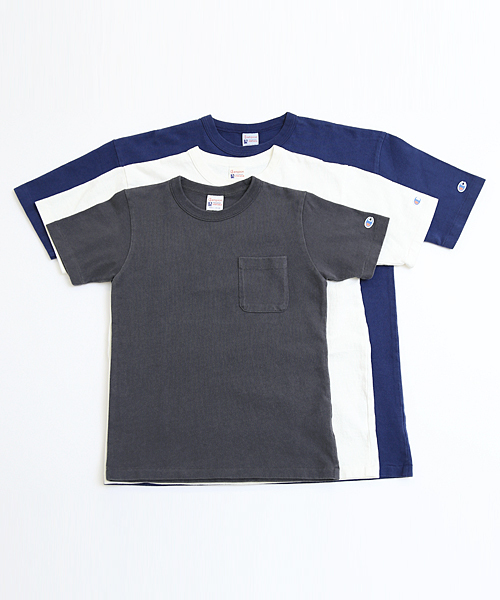Champion（チャンピオン）の「3-STYLE VINTAGE TEE (Champion)（Tシャツ/カットソー・レディース・ネイビー/チャコールグレー/オフホワイト・LARGE/SMALL/MEDIUM）」の10枚目の写真