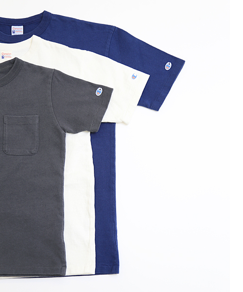 Champion（チャンピオン）の「3-STYLE VINTAGE TEE (Champion)（Tシャツ/カットソー・レディース・ネイビー/チャコールグレー/オフホワイト・LARGE/SMALL/MEDIUM）」の11枚目の写真