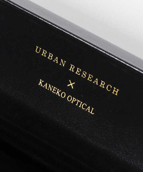 KANEKO OPTICAL（カネコオプティカル）の「KANEKO OPTICAL×URBAN RESEARCH　URA-3（メガネ・メンズ・ブラック/ブラウン/ブラック系その他/ブラウン系その他・FREE）」の16枚目の写真