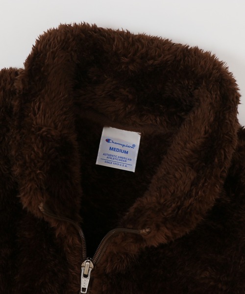Champion（チャンピオン）の「【Champion/チャンピオン】レディース ジップジャケット（その他アウター・レディース・ブラウン/オフホワイト/モカ/ブラック/ベージュ・LARGE/MEDIUM）」の11枚目の写真