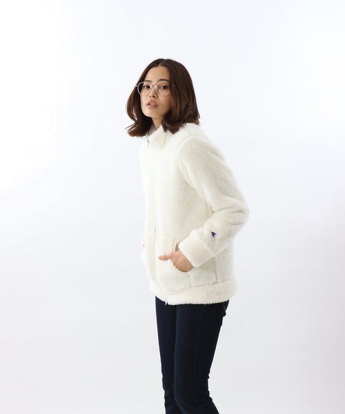 Champion（チャンピオン）の「【Champion/チャンピオン】レディース ジップジャケット（その他アウター・レディース・ブラウン/オフホワイト/モカ/ブラック/ベージュ・LARGE/MEDIUM）」の17枚目の写真