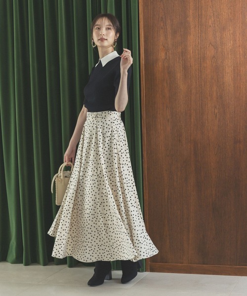 Andemiu（アンデミュウ）の「ステッチショルダーバッグ165951（ショルダーバッグ・レディース・ダークブラウン/オレンジ/アイボリー・FREE）」の11枚目の写真