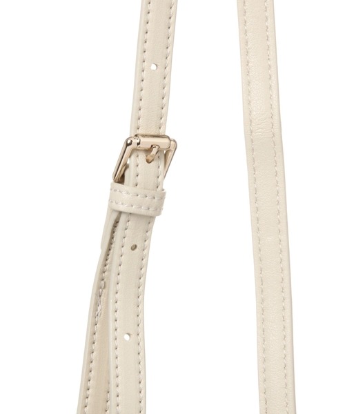 Andemiu（アンデミュウ）の「ステッチショルダーバッグ165951（ショルダーバッグ・レディース・ダークブラウン/オレンジ/アイボリー・FREE）」の13枚目の写真